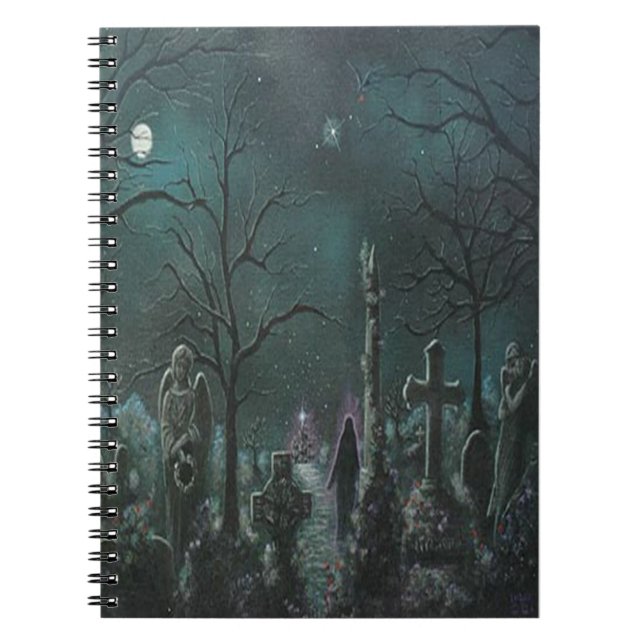 Phantom Graveyard Spiral Notebook (Front)