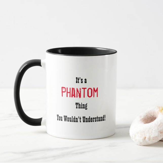 Phantom Mug (With Donut)