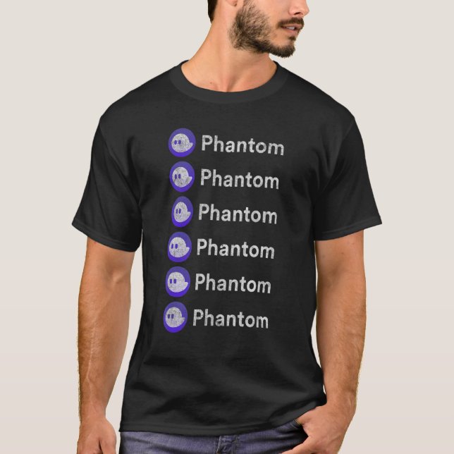 Phantom   Nft And Crypto Defi Wallet On The Solana T-Shirt (Front)