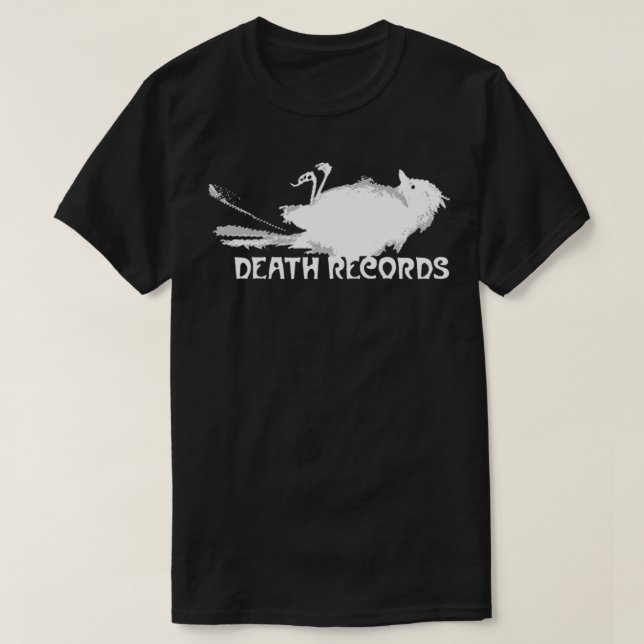Phantom Of The Paradise Death Records Logo  Classi T-Shirt (Design Front)