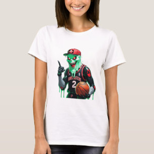 Phantom on the Court: Urban Spectre Style T-Shirt