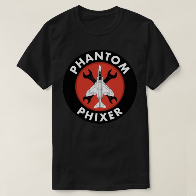 Phantom Phixer F4 Phantom  T-Shirt (Design Front)