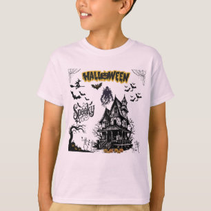 Phantom Pumpkin Kingdom light pink T-Shirt