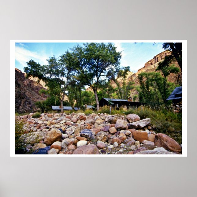 Phantom Ranch - Grand Canyon National Park Poster (Front)