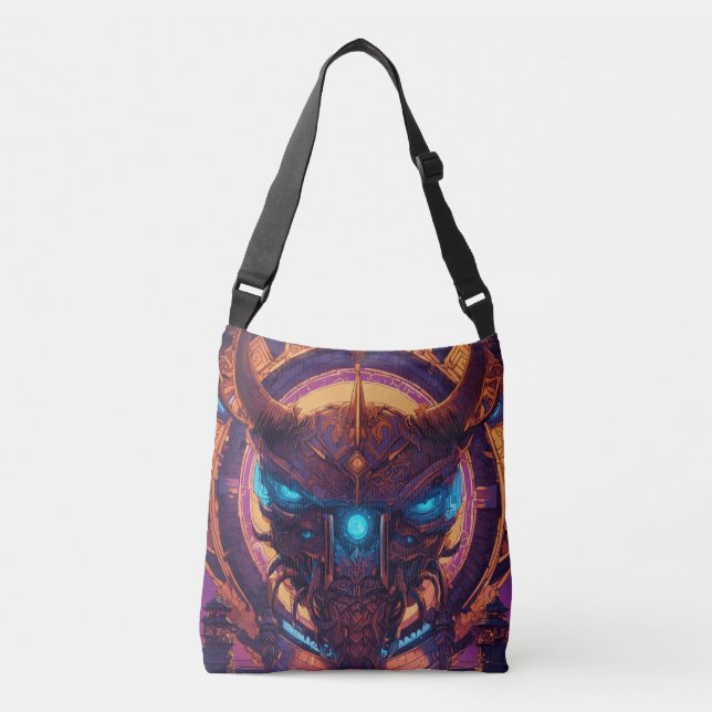 "Phantom Serenity" Crossbody Bag (Front)