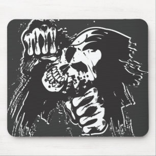 Phantom Skull Mouse Pad
