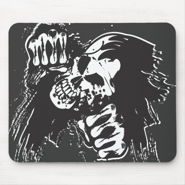 Phantom Skull Mouse Pad (Front)