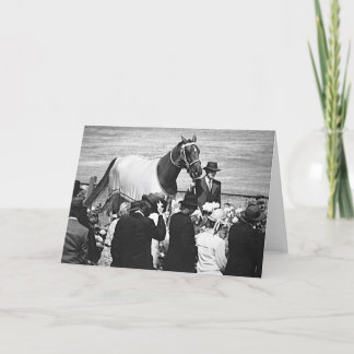 Phar Lap runs late Card