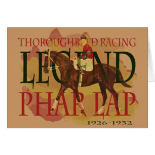Phar Lap - Thoroughbred Horse Racing Legend