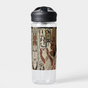 Pharaoh Ancient Egypt Tomb mural graffiti Artwork Water Bottle