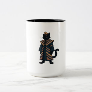 Pharaoh Black Cat Coffee Mug