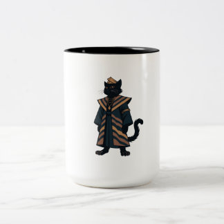 Pharaoh Black Cat Coffee Mug