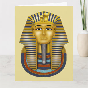 Pharaoh Bust Card