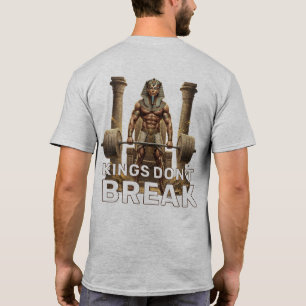 Pharaoh Deadlift Gym Motivation - Ancient Egyptian T-Shirt