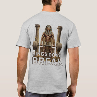 Pharaoh Deadlift Gym Motivation - Ancient Egyptian T-Shirt