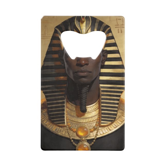 Pharaoh Energy — Ancient African King Modern Art (Front)
