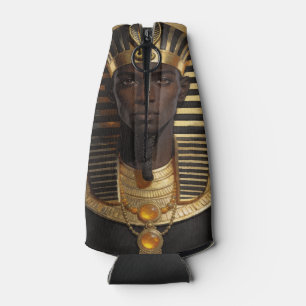 Pharaoh Energy — Ancient African King Modern Art Bottle Cooler