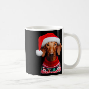 Pharaoh Hound Dog With Santa Hat Christmas Xmas Ow Coffee Mug