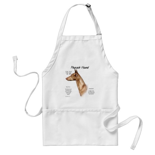 Pharaoh Hound History Design Standard Apron (Front)