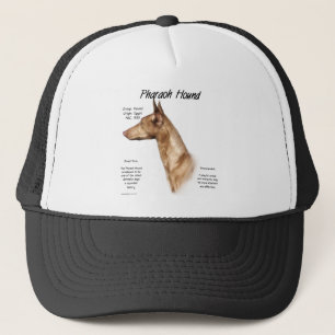 Pharaoh Hound History Design Trucker Hat