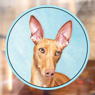 Pharaoh Hound Painting - Cute Original Dog Art