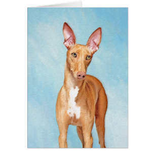 Pharaoh Hound Painting - Cute Original Dog Art