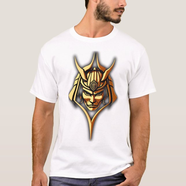 Pharaoh Mask Logo White Tee (Front)