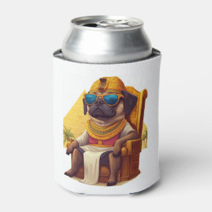 Pharaoh Pug � Ancient Egypt Dog Can Cooler