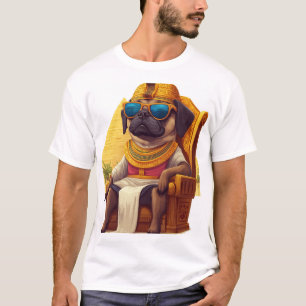 Pharaoh Pug � Ancient Egypt Dog T-Shirt