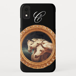 Pharaoh’s Chariot Horses Monogram iPhone XR Case