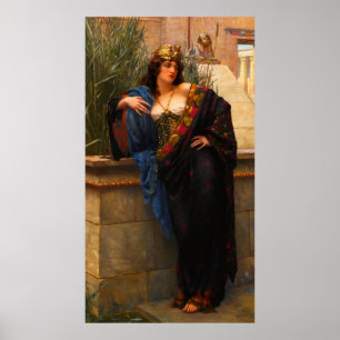 Pharaoh’s Daughter by Reginald Arthur Poster