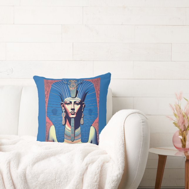 Pharaoh Throw Pillow (Couch)