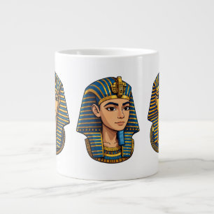 Pharaoh Tutankhamun’s Golden Mask Large Coffee Mug