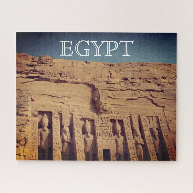 pharaohs abu simbel jigsaw puzzle (Horizontal)