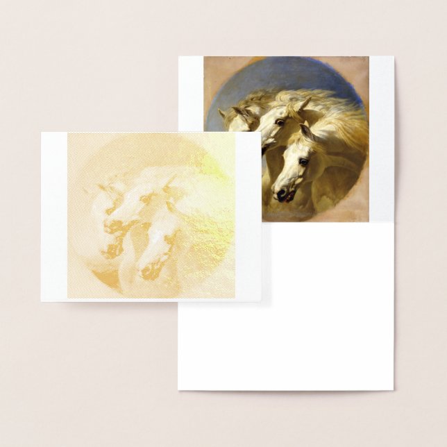 PHARAOH'S HORSES Foil Card (Display)