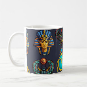 Pharaoh's Legacy: Antique Egyptian Patterns  Coffee Mug
