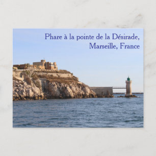 Phare à la pointe de la Désirade Postcard