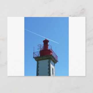 Phare breton postcard