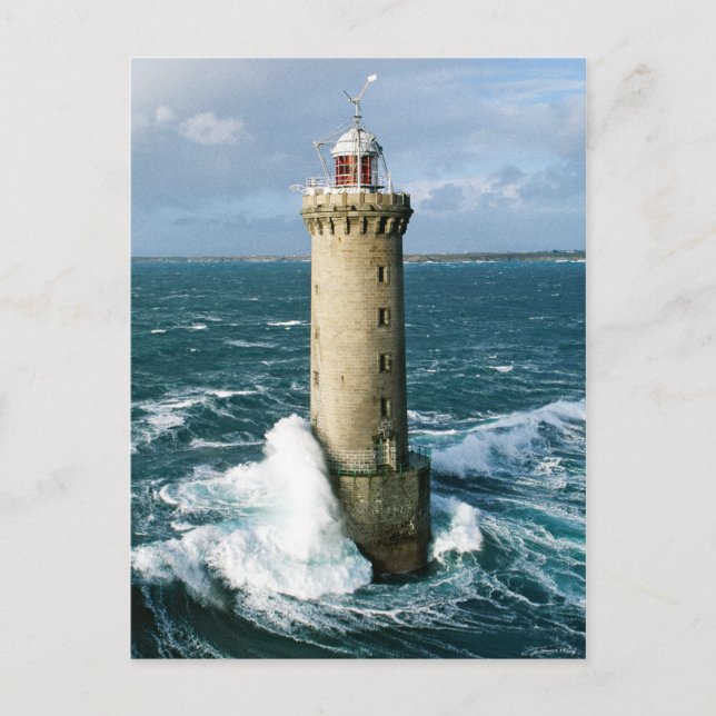 Phare de Kéréon Finistère France Postcard (Front)