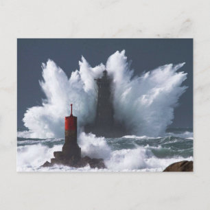 Phare du Four - Finistère - France Postcard