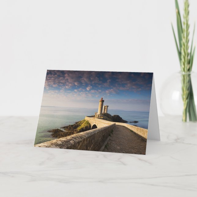 Phare du Petit Minou (Minou Lighthouse) Card (Front)