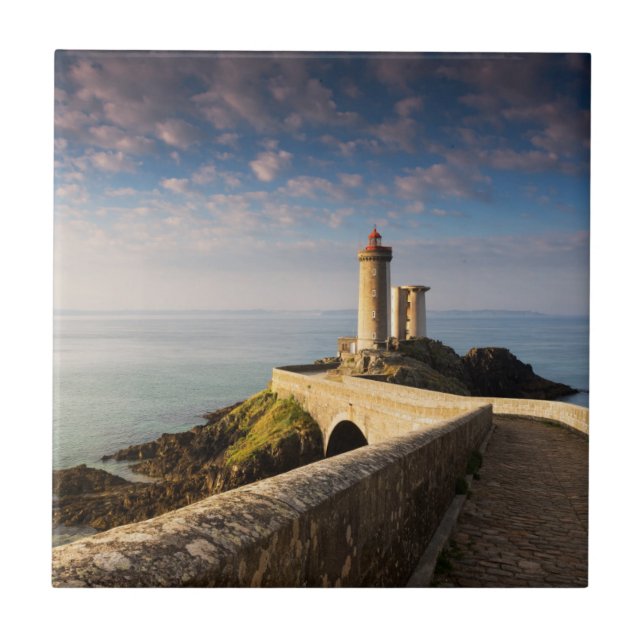 Phare du Petit Minou (Minou Lighthouse) Ceramic Tile (Front)
