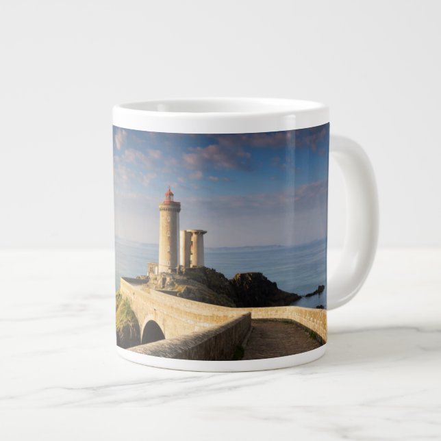 Phare du Petit Minou (Minou Lighthouse) Large Coffee Mug (Front Right)