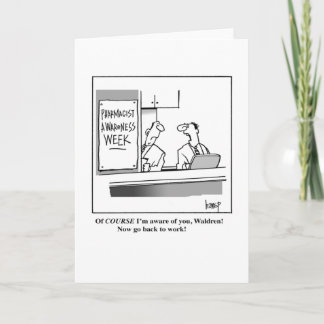 Pharmacist Awareness Week Card