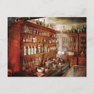 Pharmacist - Behind the scenes Postcard
