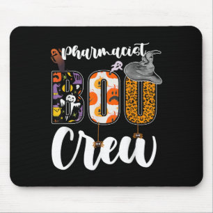 Pharmacist Boo Crew Halloween Match Pharmacy Mouse Pad