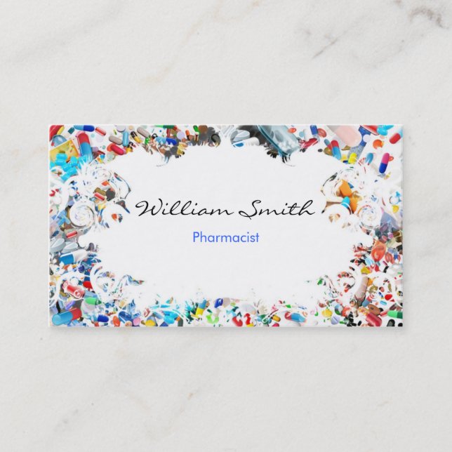 Pharmacist Business Card (Front)