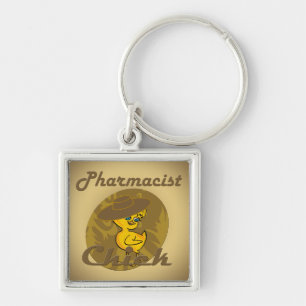 Pharmacist Chick #6 Key Ring