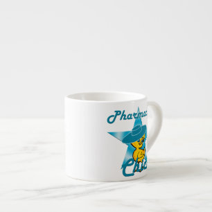 Pharmacist Chick #7 Espresso Cup