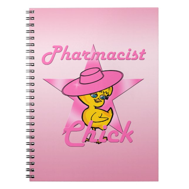 Pharmacist Chick #8 Notebook (Front)